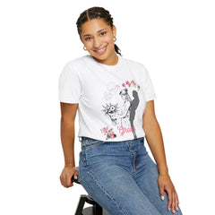 Growth... Floral Portrait T-Shirt