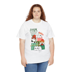 Christmas Cats T-Shirt — Cute Holiday Kitty Gift Tee (Chillin’ with My Felines)