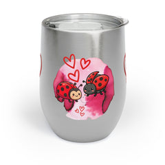 Lady Bugs in Love Chill Wine Tumbler