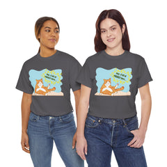Hey Can I Get a Bit of PRIVACY Here..Orange Cat Graphic T-Shirt