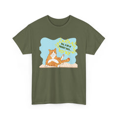 Hey Can I Get a Bit of PRIVACY Here..Orange Cat Graphic T-Shirt