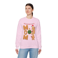 Gingerbread MOM and Her Crew Christmas Crewneck Sweatshirt