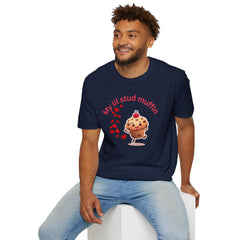 My Lil Stud Muffin T-Shirt — Cute Valentine’s Muffin Graphic Tee