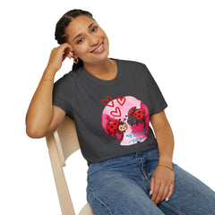 Ladybug Love T-Shirt — My Favorite Person Cute Couple Ladybugs with Hearts Valentine Tee
