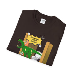 Funny Dinosaur Bathroom Humor T-Shirt