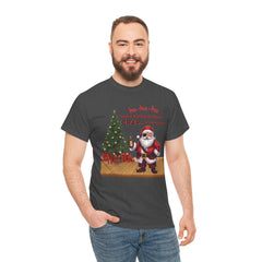 Santa “ho-ho-ho and a bottle of Rum…CRAP” Holiday Tee shirt
