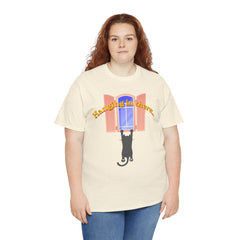Hanging In There Cat T-Shirt