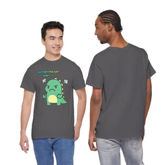 Angry Dino — "Another Fine Day! Crap!" Graphic Tee