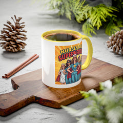 Nurses Are Superheroes Coffee Mug — Colorful 11oz/15oz Gift for Nurses