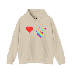 Love is Universal Unisex Heavy Blend™ Hooded Sweatshirt