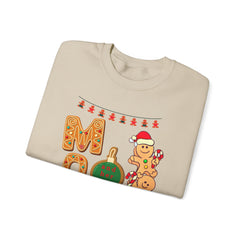 Gingerbread MOM and Her Crew Christmas Crewneck Sweatshirt