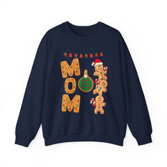 Gingerbread MOM and Her Crew Christmas Crewneck Sweatshirt