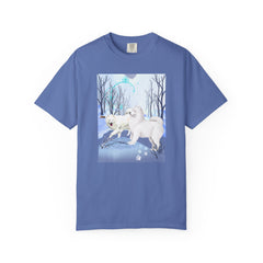 Winter Wonderland Samoyed T-Shirt — Holiday Dog Lover Tee