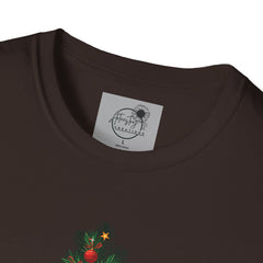 Christmas Australian Shepherd Dogs T-Shirt — Festive Tree & Presents Holiday Tee