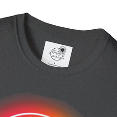 Rainbow Lips T-Shirt — Pride LGBT Neon Circle Graphic Tee
