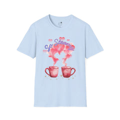 So Steamy Coffee T‑Shirt — Cute Couples/Coffee Lover Tee