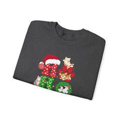 Christmas Ho Ho Ho Pet Lovers Crewneck Sweatshirt