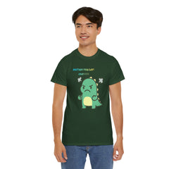 Angry Dino — "Another Fine Day! Crap!" Graphic Tee