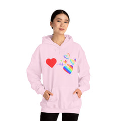 Love is Universal Unisex Heavy Blend™ Hooded Sweatshirt