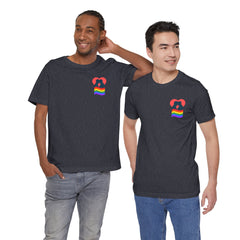 Pride Heart Tee 1— Rainbow Heart Graphic T-Shirt