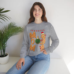 Gingerbread MOM and Her Crew Christmas Crewneck Sweatshirt