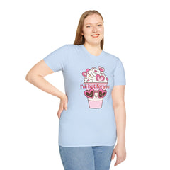 I'm Hot For You Coffee Cup Tee — Cute Valentine's Day Graphic T-Shirt