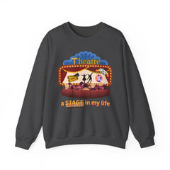 Theatre "A Stage in My Life" Crewneck Sweatshirt