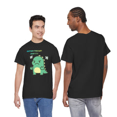 Angry Dino — "Another Fine Day! Crap!" Graphic Tee