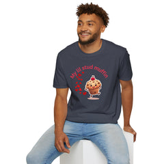 My Lil Stud Muffin T-Shirt — Cute Valentine’s Muffin Graphic Tee
