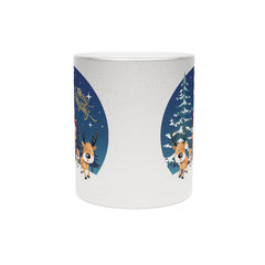 Metallic Holiday Mug (Silver\Gold)