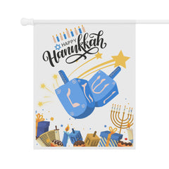 Garden & House Banner Hanukkah Theme