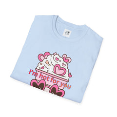 I'm Hot For You Coffee Cup Tee — Cute Valentine's Day Graphic T-Shirt