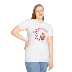 My Lil Stud Muffin T-Shirt — Cute Valentine’s Muffin Graphic Tee