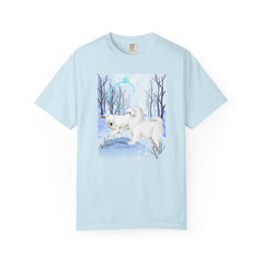 Winter Wonderland Samoyed T-Shirt — Holiday Dog Lover Tee