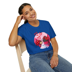 Ladybug Love T-Shirt — My Favorite Person Cute Couple Ladybugs with Hearts Valentine Tee