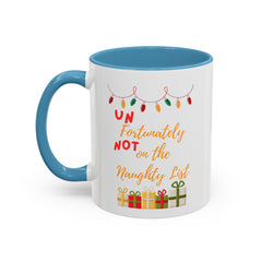 Accent Coffee Mug (11, 15oz) Naughty List