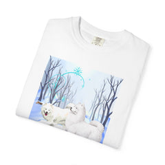 Winter Wonderland Samoyed T-Shirt — Holiday Dog Lover Tee