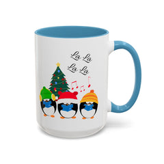 Coffee Mug Penguin Singing Design 11, 15oz