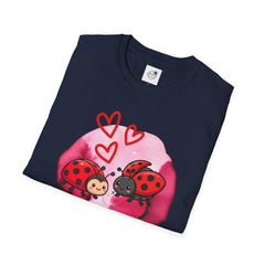 Ladybug Love T-Shirt — My Favorite Person Cute Couple Ladybugs with Hearts Valentine Tee