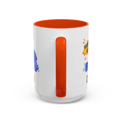 Dad Coffee Mug — "Crushin' SH!t" Blue Rock Gamer Mug (11oz & 15oz)
