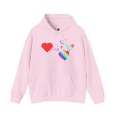 Love is Universal Unisex Heavy Blend™ Hooded Sweatshirt