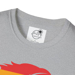 Pride Profile Silhouette T-Shirt — Rainbow LGBTQ+ Awareness Tee