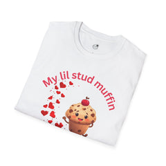 My Lil Stud Muffin T-Shirt — Cute Valentine’s Muffin Graphic Tee