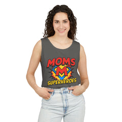 Mom’s Superheroes Tank Top Comic Book Style Shirt