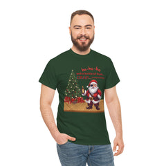 Santa “ho-ho-ho and a bottle of Rum…CRAP” Holiday Tee shirt