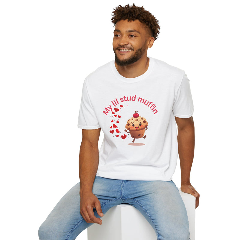 My Lil Stud Muffin T-Shirt — Cute Valentine’s Muffin Graphic Tee