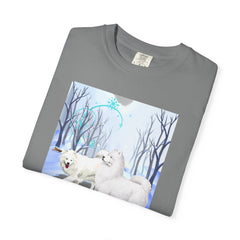 Winter Wonderland Samoyed T-Shirt — Holiday Dog Lover Tee