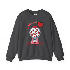 Filled with Love Unisex Heavy Blend™ Crewneck Sweatshirt