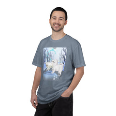 Winter Wonderland Samoyed T-Shirt — Holiday Dog Lover Tee