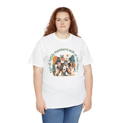 "Not All Family Members Walk on Two Feet" Cute Cat Family Graphic Tee